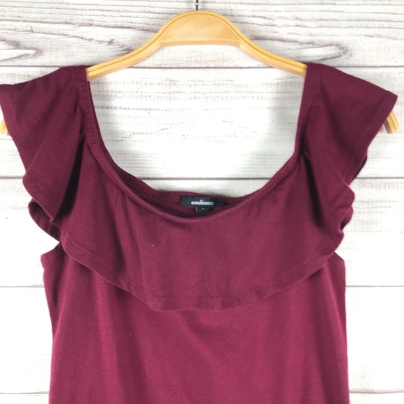 Ambiance Off The Shoulder Body Suit Onesie Size L - Picture 4 of 9